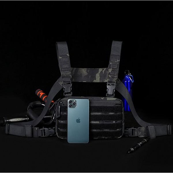 Slingshot UK - High Quality Well Made Tactical Chest Pack For Eeveryday Carry Outdoor use, Absolutely No Swinging While Moving