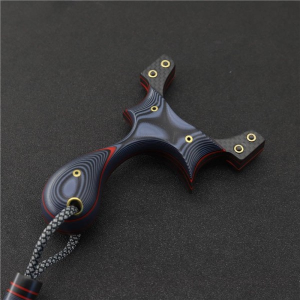 Slingshot UK - S-Robin G3 TTF With Clip Design, 100% Handmade Slingshot for Hunting, Customization Acceptable